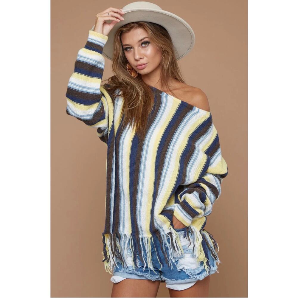 BiBi - Stripe Sweater - Picture 2 of 3